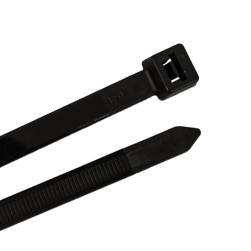 62086 Cable Ties, 36 in Black Extr